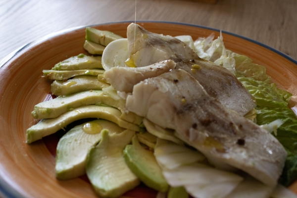 Mandarin flavored fish fillet